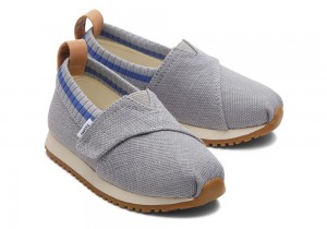 Trampki Dziecięce Toms Resident Heritage Płócienne Toddler Szare | 6812DFIKR