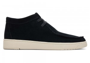 Trampki Męskie Toms TRVL LITE Moc Chukka Czarne | 8570CWMBL