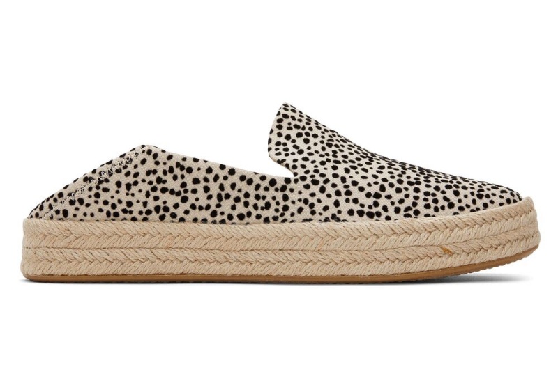 Espadryle Damskie Toms Carolina Mini Cheetah Panterka | 4570DSRPJ