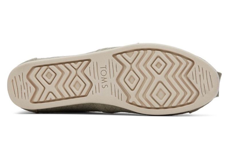 Espadryle Damskie Toms Vetiver Diamond Texture Szare | 7398QPDAT