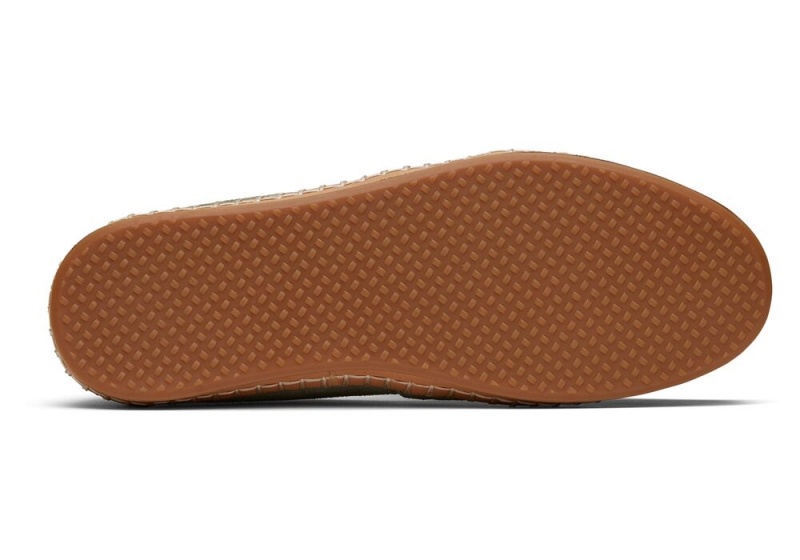 Espadryle Damskie Toms Vetiver Zamszowe Skórzane Wrap Szare | 0976DRKYT