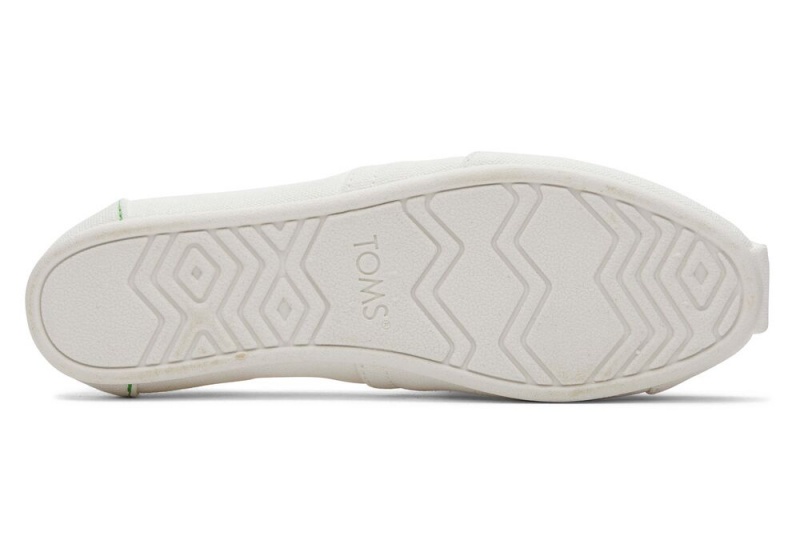 Espadryle Damskie Toms Wear Good Embroidery Białe | 2950AGSKB