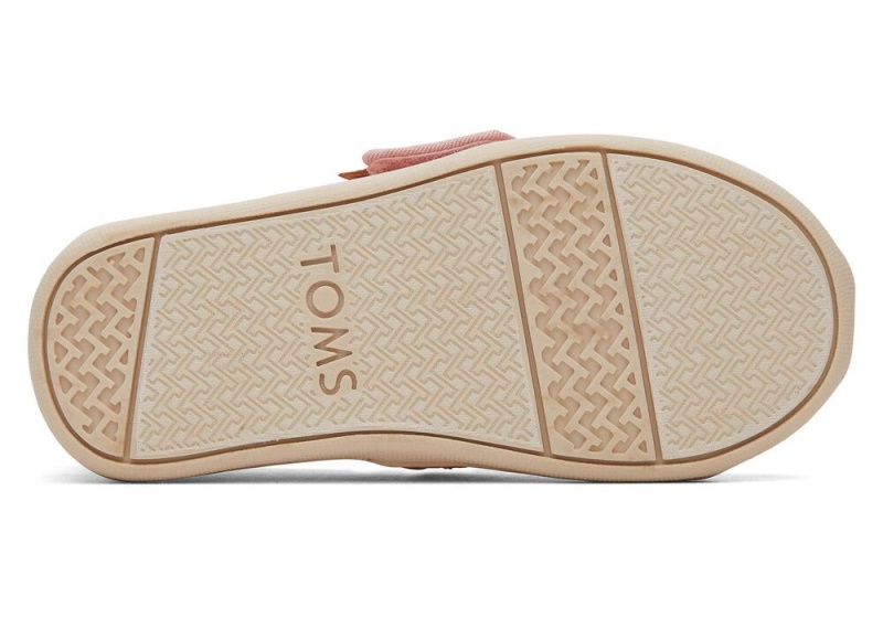 Espadryle Dziecięce Toms Glitter Toddler Shoe Różowe | 7346VUAWQ