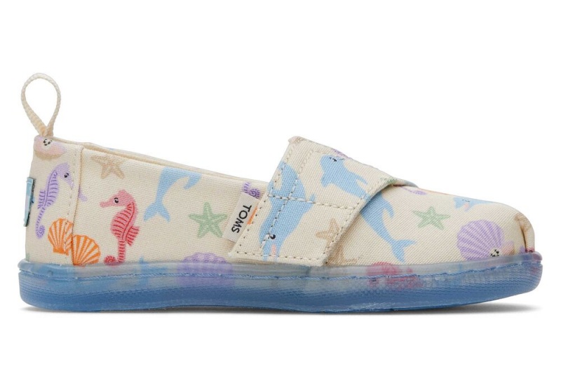 Espadryle Dziecięce Toms Ocean Friends Toddler Shoe Kolorowe | 4915EZBXT