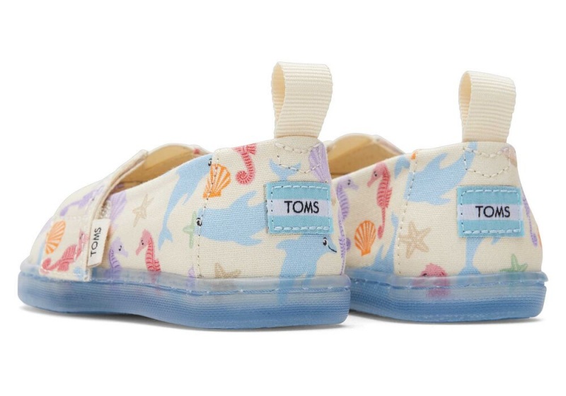 Espadryle Dziecięce Toms Ocean Friends Toddler Shoe Kolorowe | 4915EZBXT