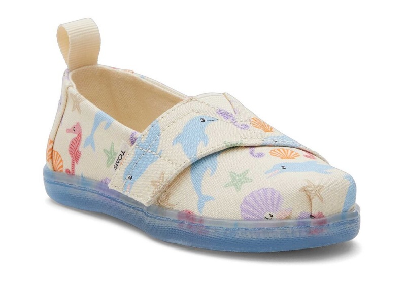 Espadryle Dziecięce Toms Ocean Friends Toddler Shoe Kolorowe | 4915EZBXT