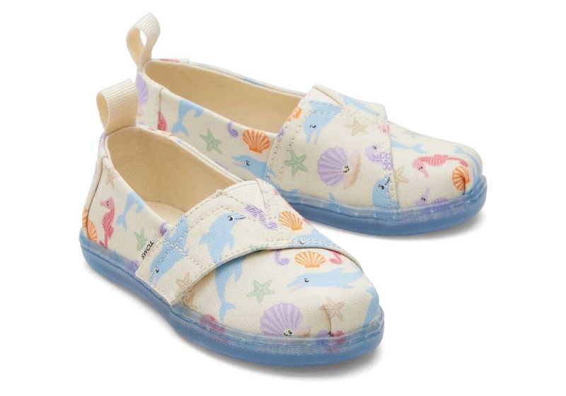 Espadryle Dziecięce Toms Ocean Friends Toddler Shoe Kolorowe | 4915EZBXT