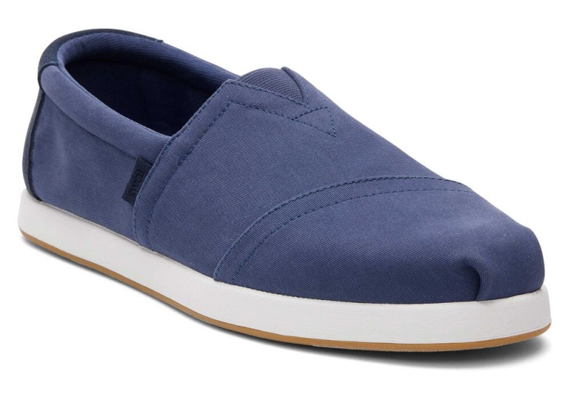 Espadryle Męskie Toms Alp Fwd Light Twill Niebieskie | 2159WSXJG