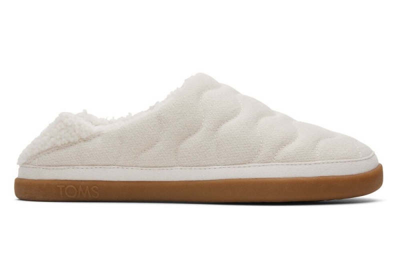 Kapcie Damskie Toms Ezra Light Sand Pikowana Convertible Głęboka Brązowe | 9728OEXCT