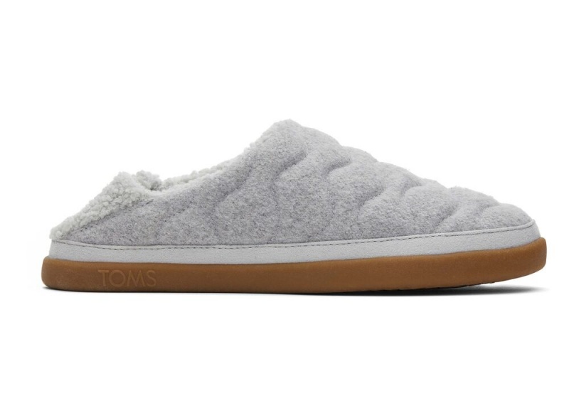 Kapcie Damskie Toms Ezra Pikowana Convertible Szare | 3967JNVPY