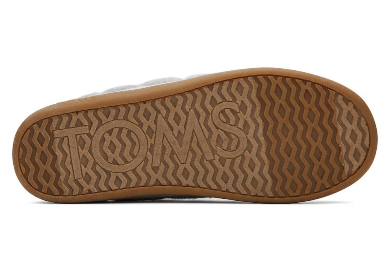 Kapcie Damskie Toms Ezra Pikowana Convertible Szare | 3967JNVPY