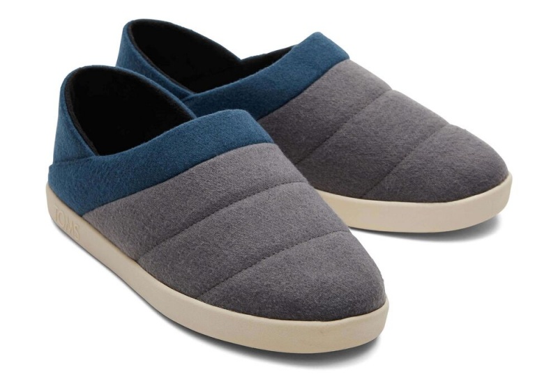 Kapcie Męskie Toms Ezra Forged Iron Faux Fleece Convertible Kolorowe | 2860GJRDP