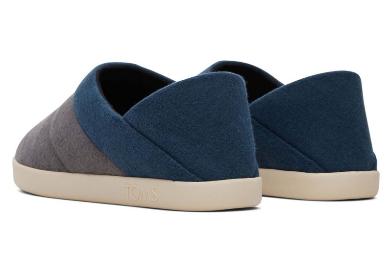 Kapcie Męskie Toms Ezra Forged Iron Faux Fleece Convertible Kolorowe | 2860GJRDP