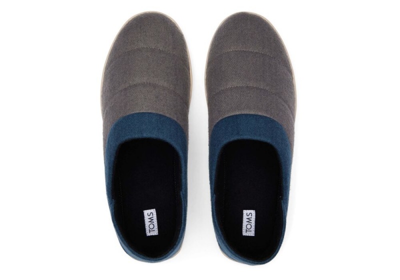 Kapcie Męskie Toms Ezra Forged Iron Faux Fleece Convertible Kolorowe | 2860GJRDP