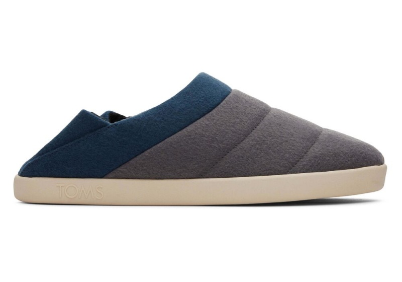 Kapcie Męskie Toms Ezra Forged Iron Faux Fleece Convertible Kolorowe | 2860GJRDP