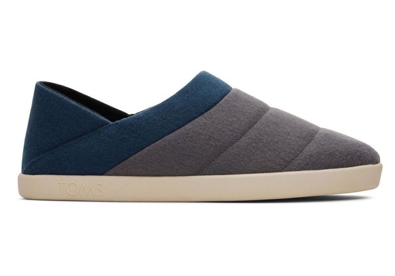 Kapcie Męskie Toms Ezra Forged Iron Faux Fleece Convertible Kolorowe | 2860GJRDP