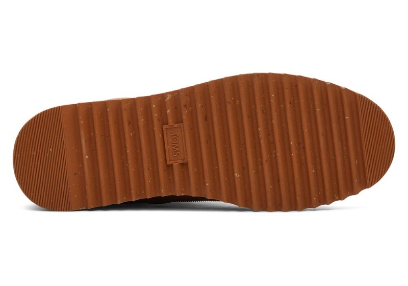 Kozaki Damskie Toms Mojave Tan Wody Resistant Skórzane Brązowe | 9802FPZGA