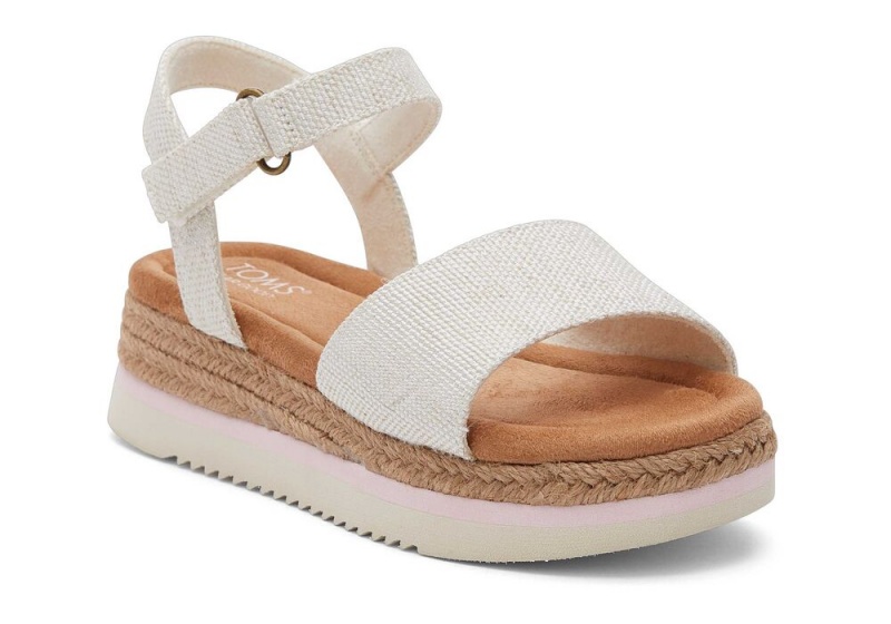 Sandały Dziecięce Toms Youth Diana Kids Shoe Beżowe | 8307WIYRH