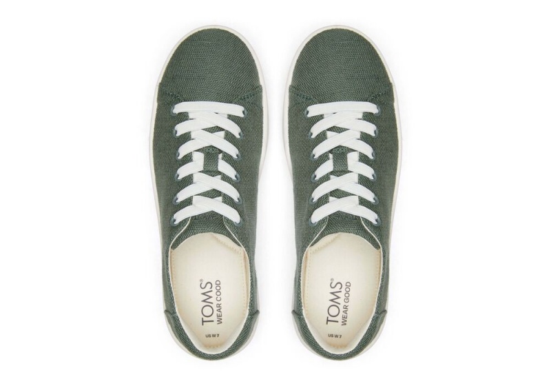 Trampki Damskie Toms Verona Zielone | 4518FDRUT