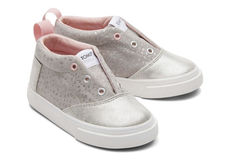 Trampki Dziecięce Toms Fenix Mid Foil Toddler Shoe Jasny Szare | 6902JHNUB