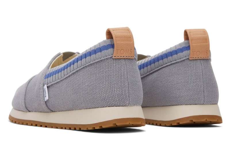 Trampki Dziecięce Toms Youth Resident Heritage Płócienne Kids Szare | 6845RWLZK