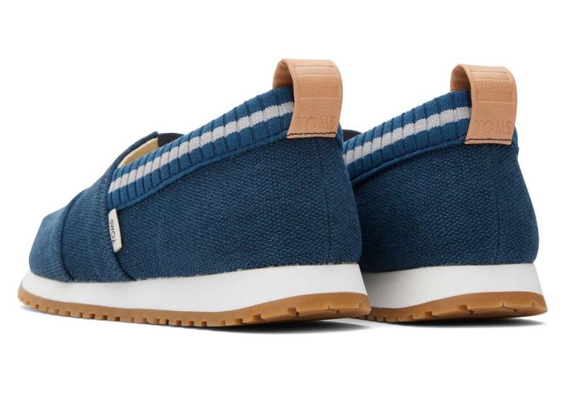 Trampki Dziecięce Toms Youth Resident Heritage Płócienne Kids Niebieskie | 9452RLHOK