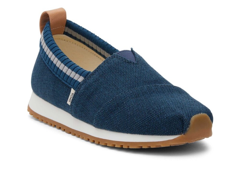 Trampki Dziecięce Toms Youth Resident Heritage Płócienne Kids Niebieskie | 9452RLHOK