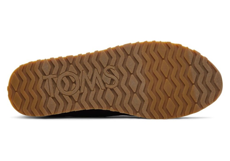 Trampki Męskie Toms Resident 2.0 Ripstop Czarne | 9487TJFKG