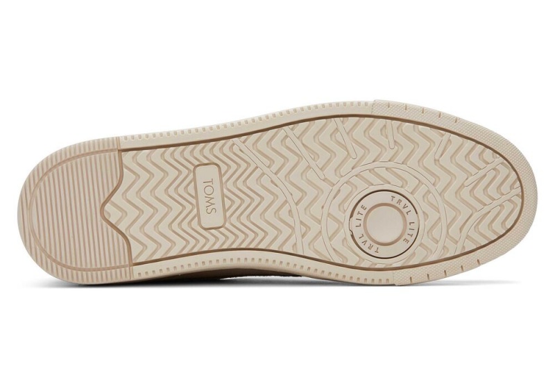 Trampki Męskie Toms TRVL LITE London Taupe Zamszowe Loafer Jasny Szare | 9802BNYQS