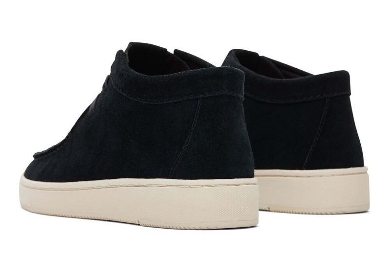 Trampki Męskie Toms TRVL LITE Moc Chukka Czarne | 8570CWMBL