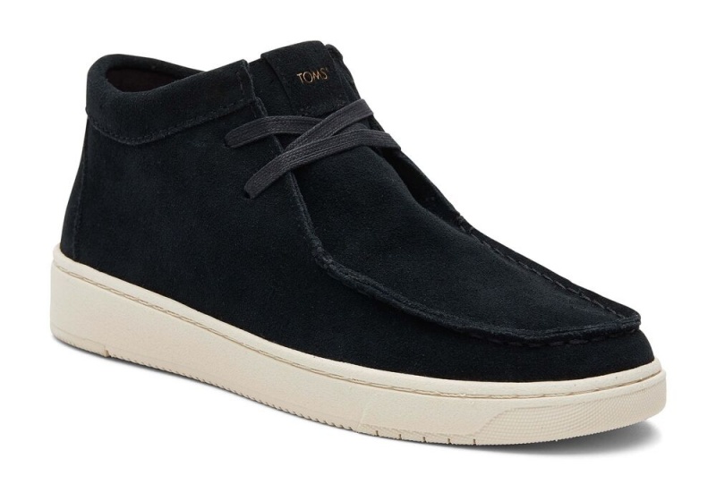 Trampki Męskie Toms TRVL LITE Moc Chukka Czarne | 8570CWMBL