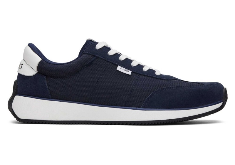 Trampki Męskie Toms Wyndon Jogger Granatowe | 5879OMIKN